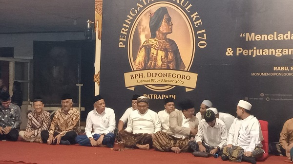 Haul 170 Pangeran Diponegoro , Wamen Agus Jabo :  Idola Presiden Prabowo , Abra  : Sosok Pemimpin yang Iklas Mengabdi